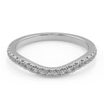 Load image into Gallery viewer, Shaylee Classic 4 Prong Pave Round Cut Diamond Engagement Ring - Nivetta
