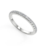 Load image into Gallery viewer, Sherlyn 3 Stone Solitaire Cushion Cut Diamond Engagement Ring - Nivetta

