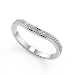 Load image into Gallery viewer, Tara Pave 4 Prong Crown Basket Cushion Cut Diamond Ring - Nivetta
