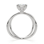 Load image into Gallery viewer, Tatiana Cushion Cut Solitaire Split Shank Engagement Ring Setting - Nivetta
