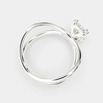 Load image into Gallery viewer, Tatiana Cushion Cut Solitaire Split Shank Engagement Ring Setting - Nivetta
