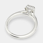 Load image into Gallery viewer, Xenia Radiant Cut Halo Pave Solitaire Engagement Ring Setting - Nivetta
