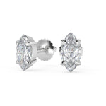 Load image into Gallery viewer, Yamilet Marquise Cut Stud Earrings - Nivetta
