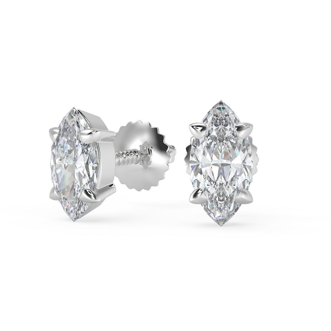 Yamilet Marquise Cut Stud Earrings - Nivetta