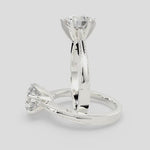 Load and play video in Gallery viewer, Camilla Round Cut Solitaire Engagement Ring Setting
