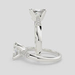 Load and play video in Gallery viewer, Federica Radiant Cut 4 Prong Engagement Ring Setting
