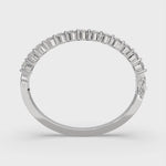 Load and play video in Gallery viewer, Amaranta Round Cut Diamond Bangle Bracelet Shared Prong Hinged (8 ctw)
