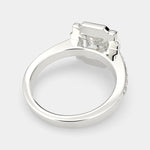 Load image into Gallery viewer, Amalia Princess Cut Halo Pave Engagement Ring Setting
