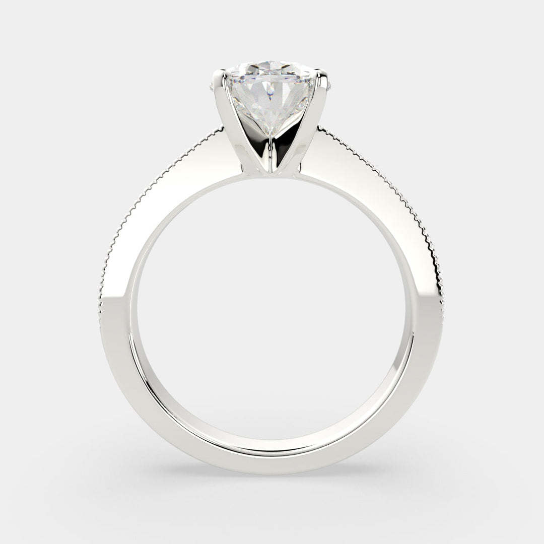 Camilla Oval Cut Solitaire Engagement Ring Setting