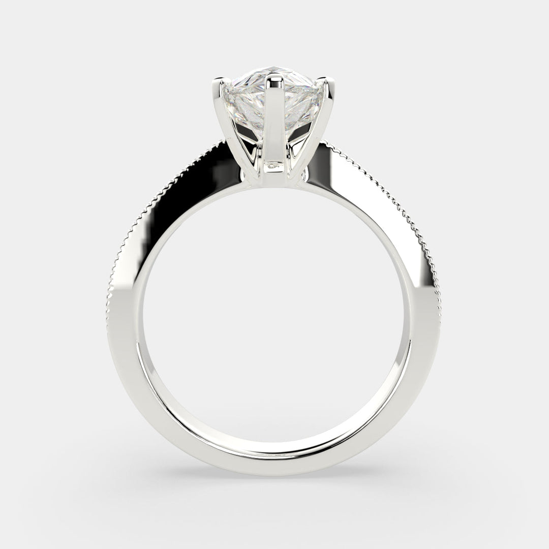 Camilla Pear Cut Solitaire Engagement Ring Setting