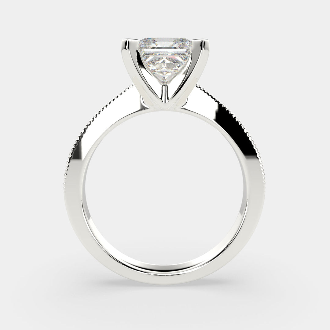 Camilla Princess Cut Solitaire Engagement Ring Setting