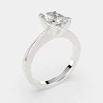 Load image into Gallery viewer, Camilla Radiant Cut Solitaire Engagement Ring Setting
