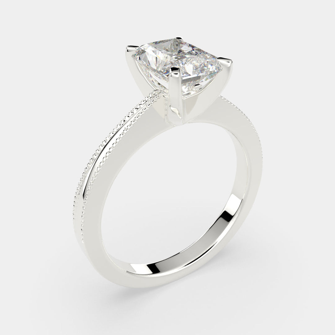 Camilla Radiant Cut Solitaire Engagement Ring Setting