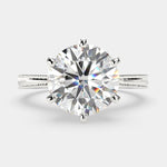 Load image into Gallery viewer, Camilla Round Cut Solitaire Engagement Ring Setting
