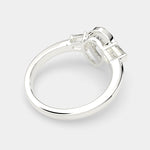 Load image into Gallery viewer, Emilia Pear Cut Trilogy 3 Stone Engagement Ring Setting
