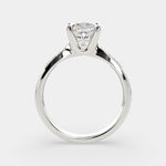 Load image into Gallery viewer, Federica Cushion Cut 4 Prong Engagement Ring Setting
