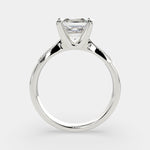 Load image into Gallery viewer, Federica Emerald Cut 4 Prong Engagement Ring Setting
