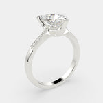 Load image into Gallery viewer, Federica Heart Cut 4 Prong Engagement Ring Setting
