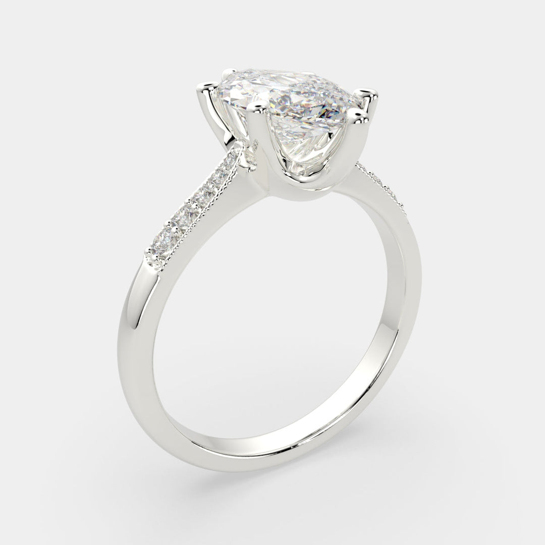 Federica Marquise Cut 4 Prong Engagement Ring Setting