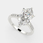 Load image into Gallery viewer, Federica Marquise Cut 4 Prong Engagement Ring Setting
