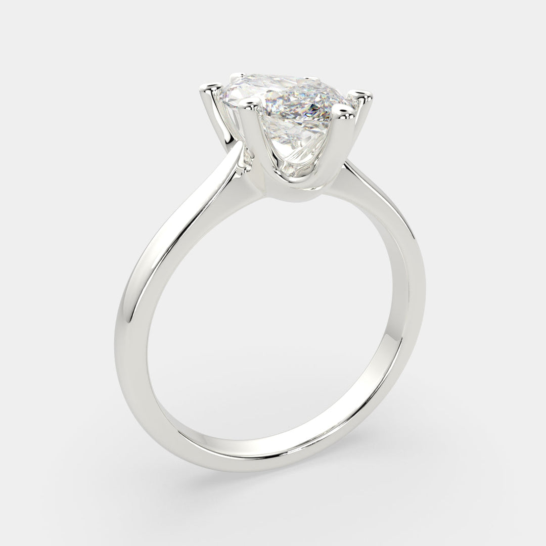 Juliana Marquise Cut Classic Solitaire Engagement Ring Setting