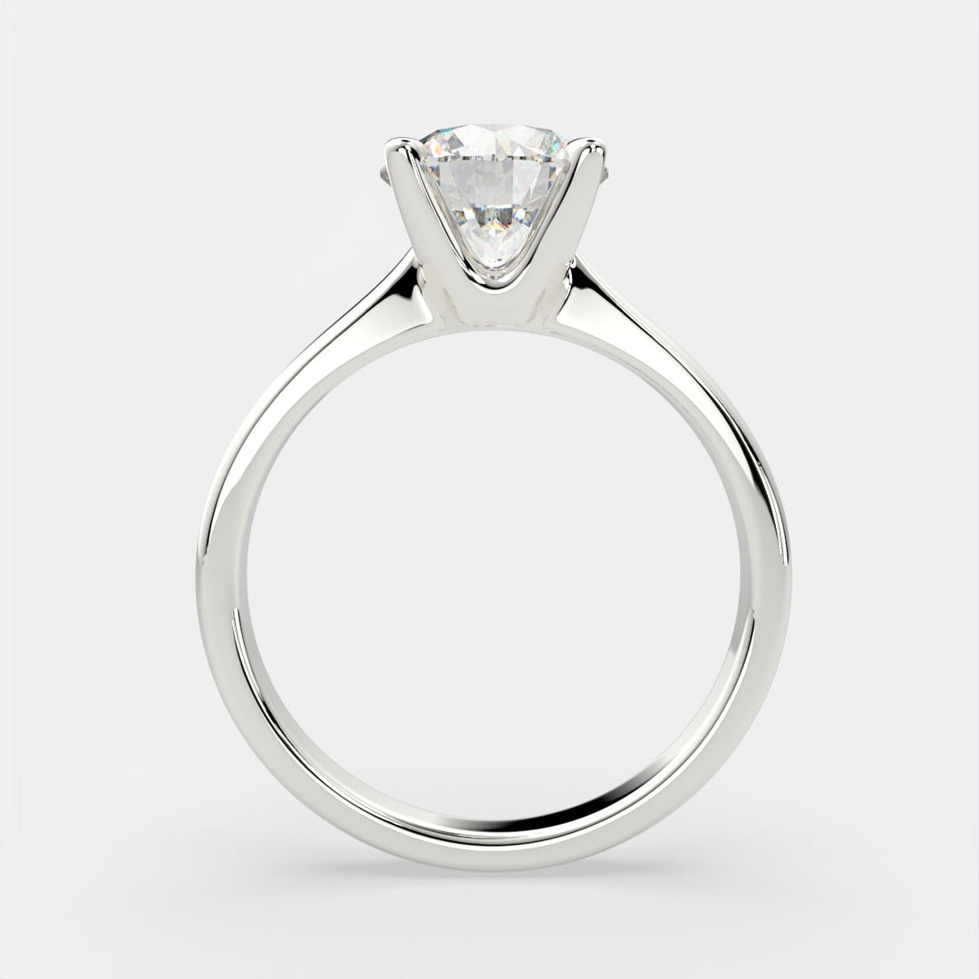 Juliana Round Cut Classic Solitaire Engagement Ring Setting