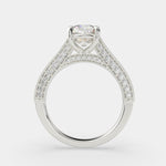 Load image into Gallery viewer, Martina Cushion Cut Pave Engagement Ring Setting
