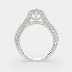 Load image into Gallery viewer, Martina Heart Cut Pave Engagement Ring Setting
