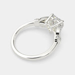 Load image into Gallery viewer, Nadia Heart Cut Pave Milgrain Engagement Ring Setting
