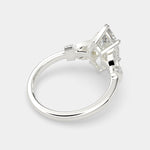 Load image into Gallery viewer, Nadia Marquise Cut Pave Milgrain Engagement Ring Setting
