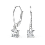 Load image into Gallery viewer, Maria Asscher Cut Earrings Leverback
