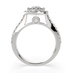 Load image into Gallery viewer, Bianca Marquise Cut Halo Pave Engagement Ring Setting
