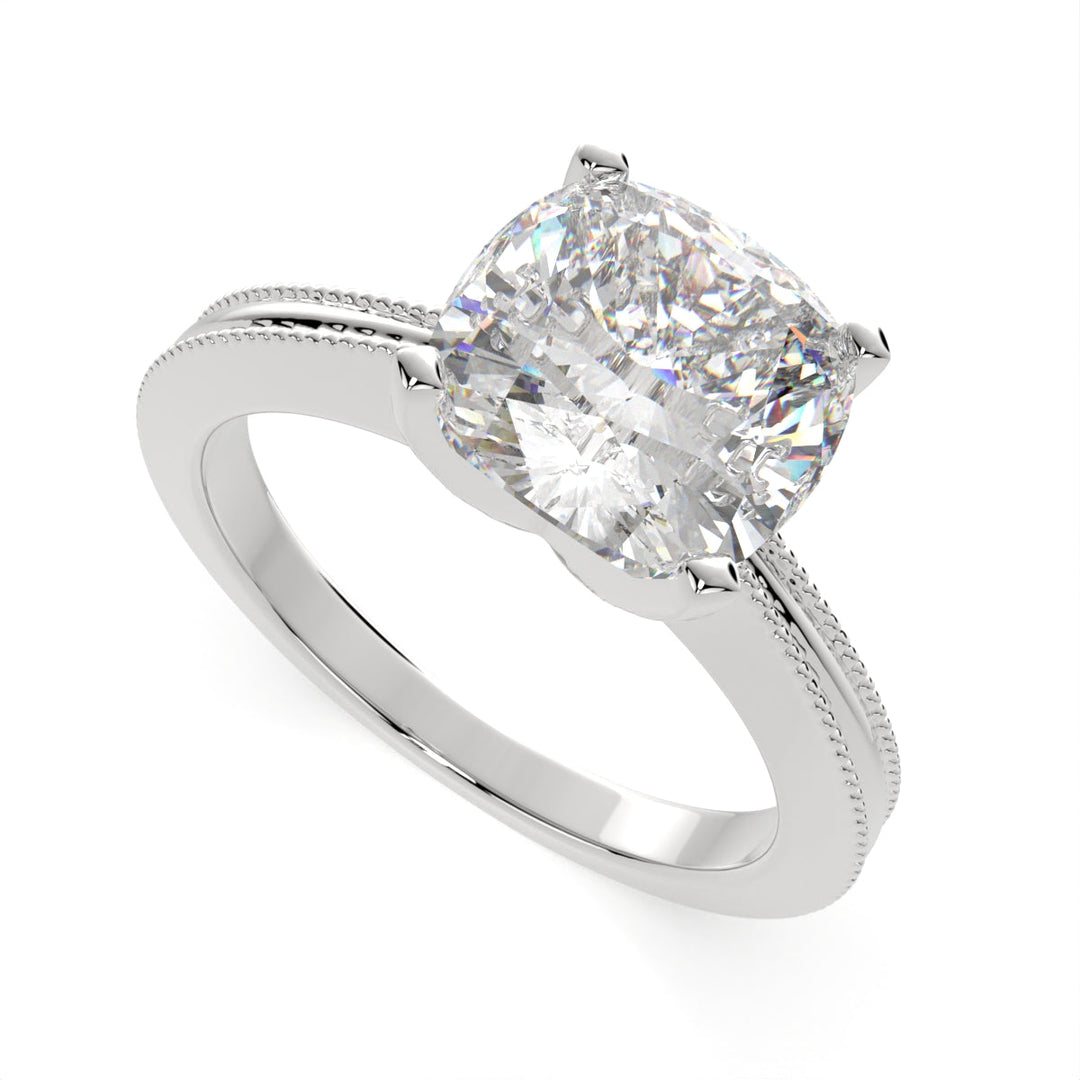 Camilla Cushion Cut Solitaire Engagement Ring Setting