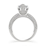 Load image into Gallery viewer, Daria Pear Cut Pave 6 Prong Engagement Ring Setting
