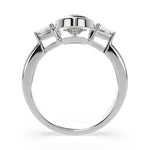 Load image into Gallery viewer, Emilia Oval Cut Trilogy 3 Stone Engagement Ring Setting
