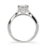 Load image into Gallery viewer, Ginevra Oval Cut Tapered Engagement Ring Setting
