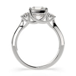 Load image into Gallery viewer, Hana Emerald Cut 3 Stone Engagement Ring Setting
