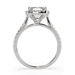 Load image into Gallery viewer, Isadora Princess Cut Halo Pave Engagement Ring Setting
