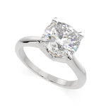 Load image into Gallery viewer, Juliana Cushion Cut Classic Solitaire Engagement Ring Setting
