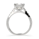 Load image into Gallery viewer, Karina Princess Cut Pave 6 Prong Engagement Ring Setting

