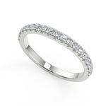 Load image into Gallery viewer, Monique Four Prong Channel Princess Engagement Ring – Nivetta
