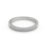 Load image into Gallery viewer, Alia Four Prong Milgrain Princess Cut Diamond Engagement Ring
