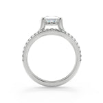 Load image into Gallery viewer, Casey Split Shank Princess Cut Diamond Engagement Ring
