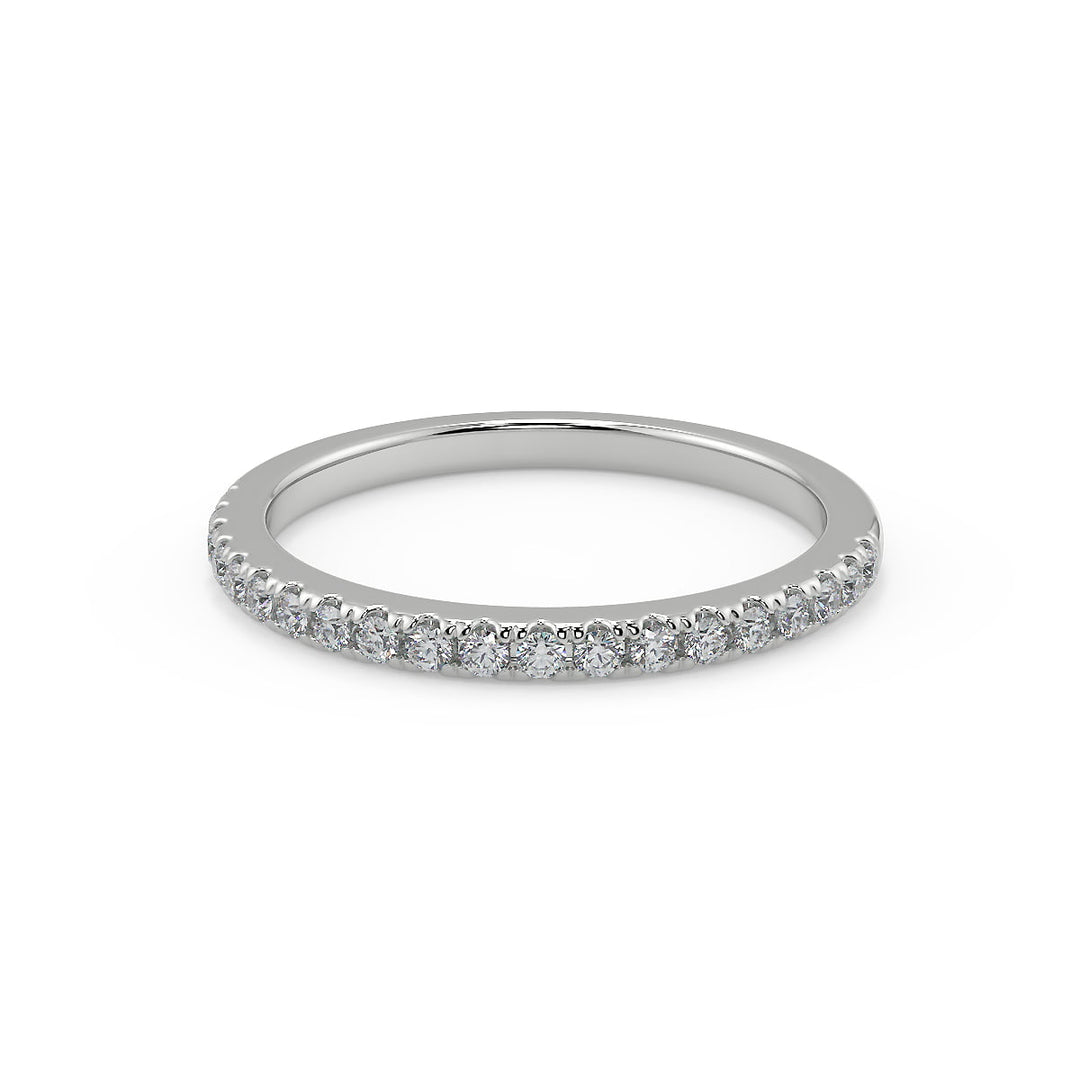 Ansley Halo Round Cut Diamond Engagement Ring