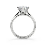 Load image into Gallery viewer, Kristina 4 Prong Solitaire Princess Cut Diamond Engagement Ring
