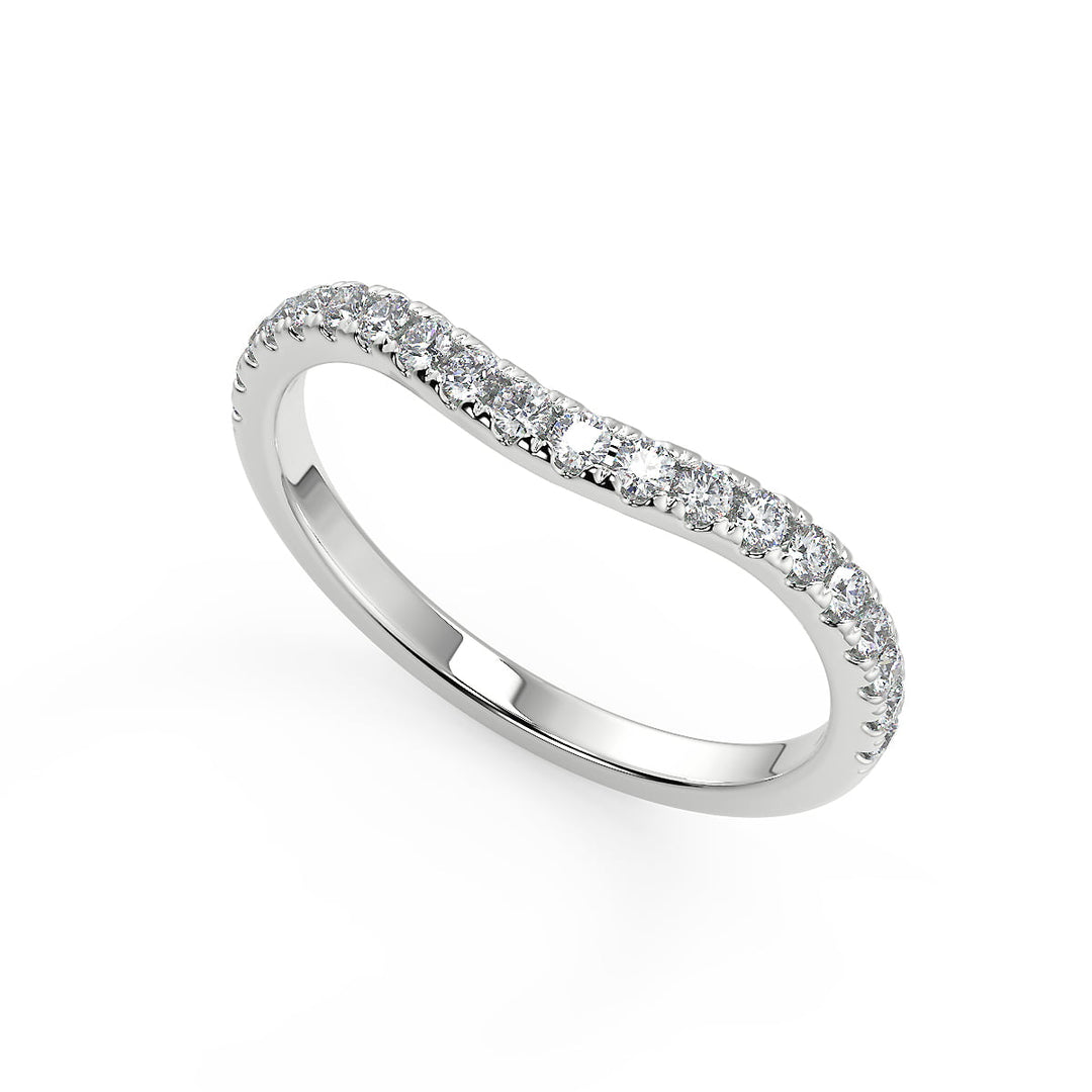 Kaila 6 Claw Crown Solitaire Cushion Cut Diamond Engagement Ring