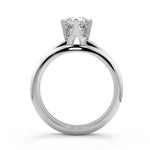 Load image into Gallery viewer, Karley 6 Prong Crown Cushion Cut Diamond Engagement Ring
