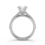 Load image into Gallery viewer, Jaycee Double French-Set Classic Cushion Cut Engagement Ring
