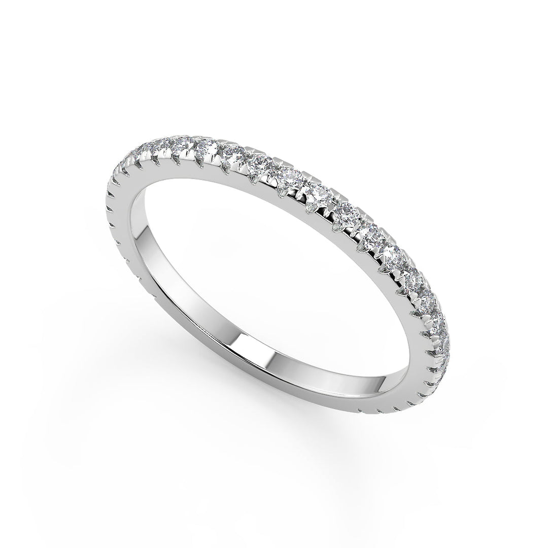 Kaylen Double Halo Pave Gala Round Cut Diamond Engagement Ring