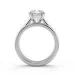 Load image into Gallery viewer, Payten 4 Prong Basket Solitaire Round Cut Diamond Engagement Ring
